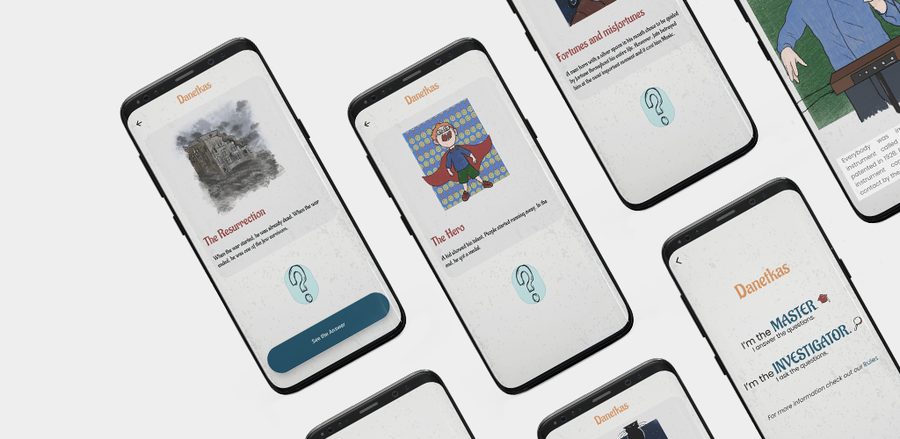 Grid of Danetkas app screenshots